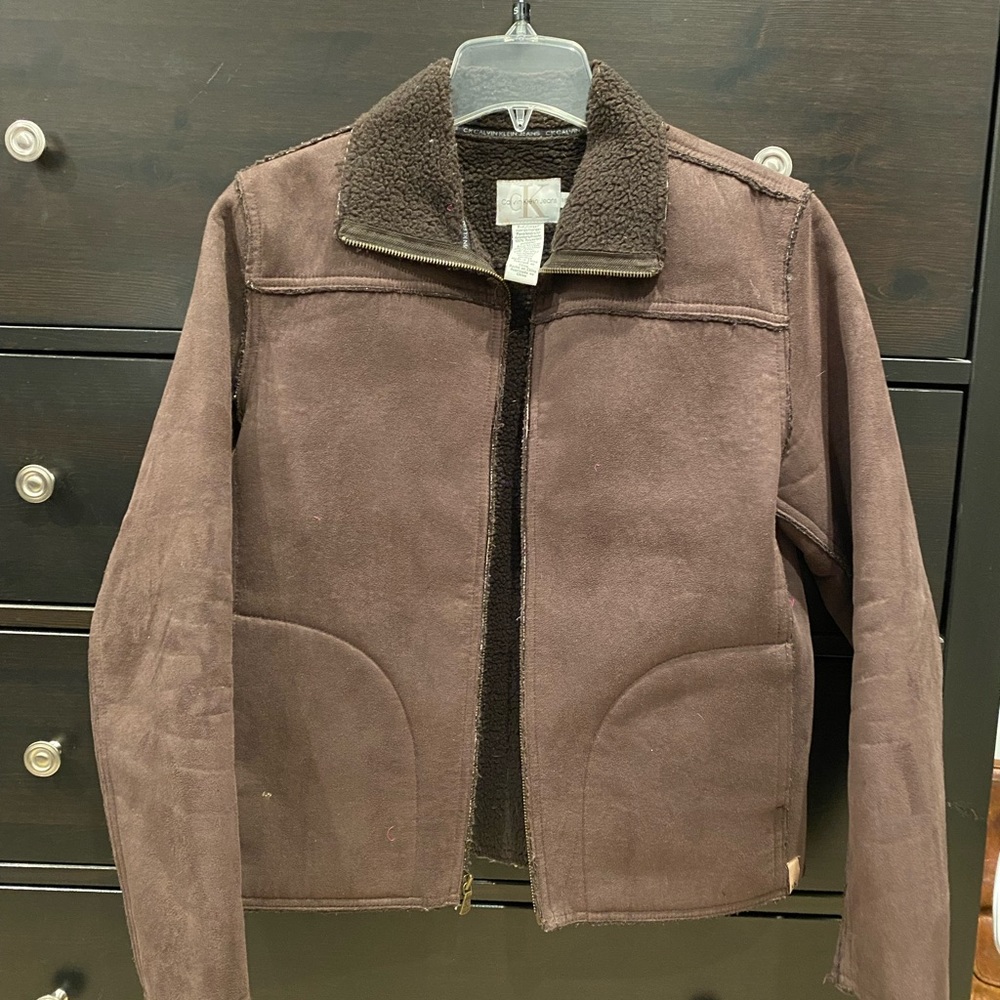 Calvin Klein sheerling jacket (vegan)